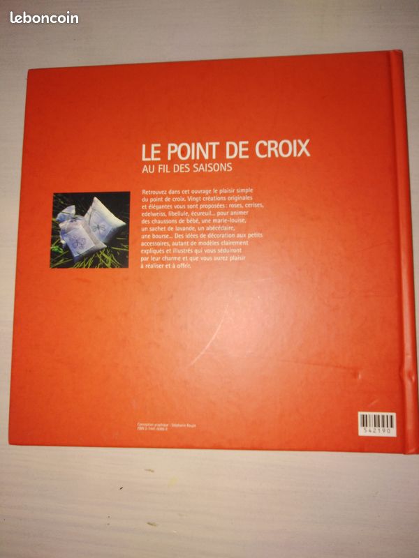 Livre le point de croix de sandrine sitaud (image 3)