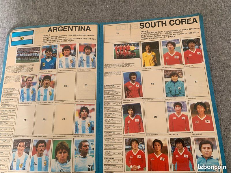 Coupe du monde de football 10 (1986) - Gambie