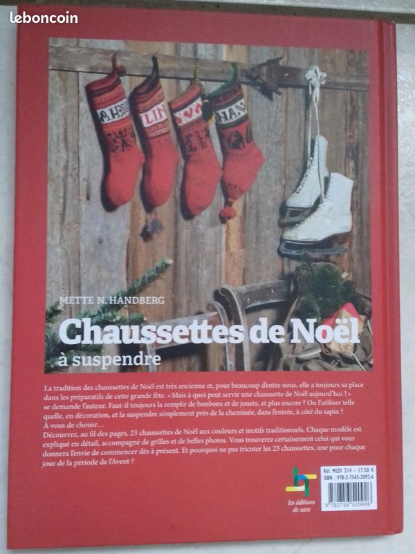 Livre En direct de Scandinavie : Chaussettes de Noël à suspendre (image 2)