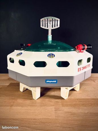Playmobil - Navette Playmospace Station spatiale 3536 - Vintage 1980 - Jeux & Jouets
