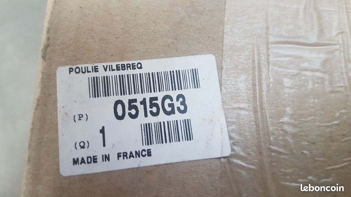 Poulie vilebrequin 0515g3 peugeot citroen fiat (image 1)