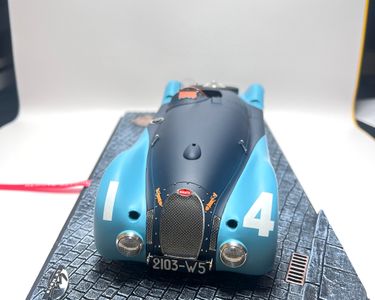 Bugatti Type 57S 45 GP A.C.F. Monthléry 1937 – Le Mans Miniatures 1/18, Neuve