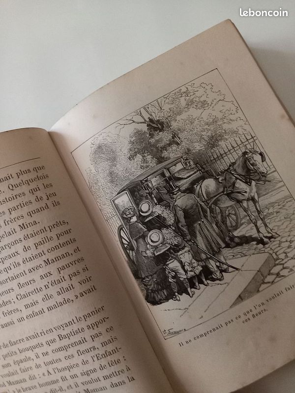 Par Monts et par Vaux par Mme de Witt Bibliothèque des petits enfants daté 1888 (image 9)