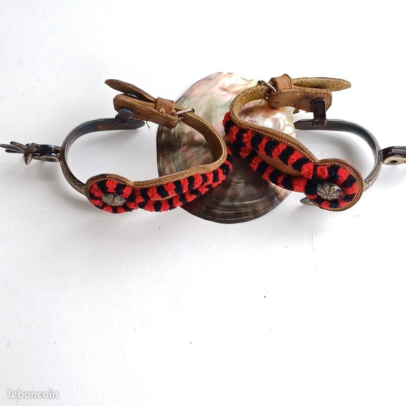 Jeu Chevaux Éperons Mexicains Charros - Éperons De Selle Pour Cheval