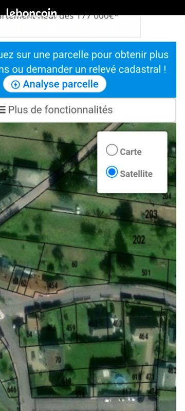 Terrain à bâtir · à La Grandville · 80 000 €