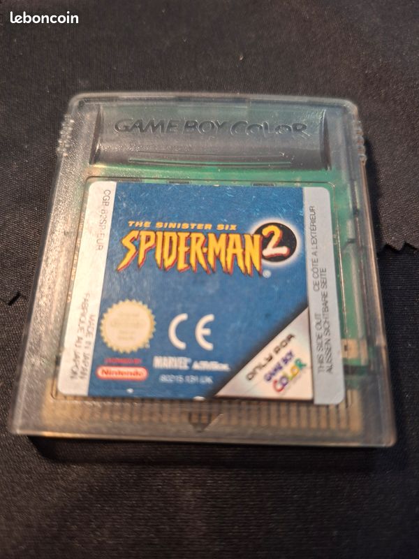 Spiderman2 game boy color (image 1)