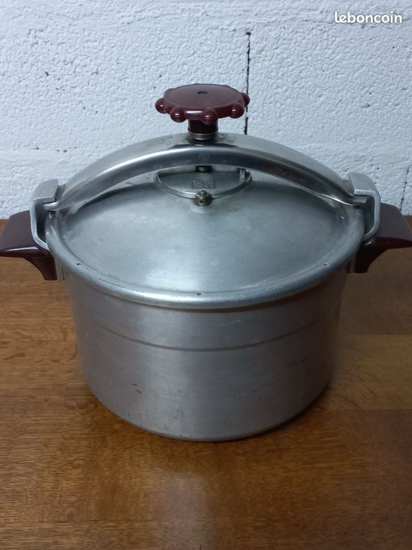 Cocotte Minute SEB Vintage - Aluminium - Compatible Gaz - Avec Couvercle