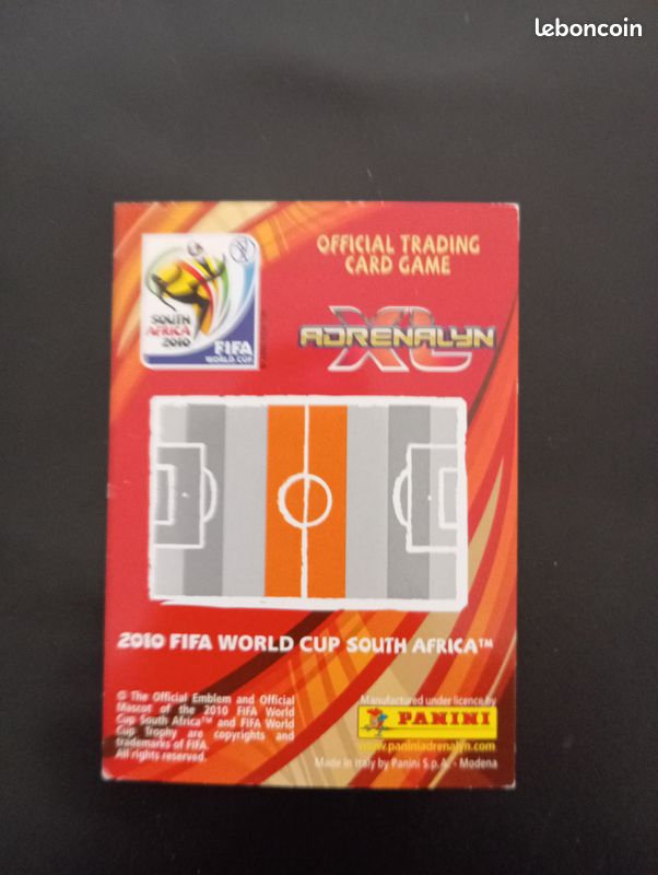 Carte STAR PLAYER - Steven PIENAAR - Album Panini World Cup South Africa 2010 ADRENALYN (image 2)