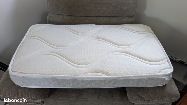 Matelas 90x50 Matelas Berceau 90x50 4en1 - Mousse Qualité - Housse