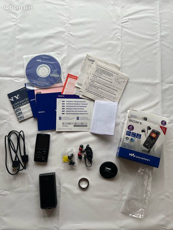 WALKMAN / MP3 Sony NWZ-A845 , fonctionnel , sans chargeur . EUR 119,88 - FR