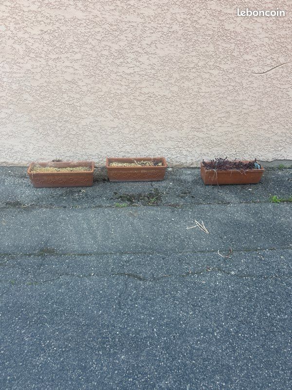 Bac à fleurs en terre cuite (image 2)