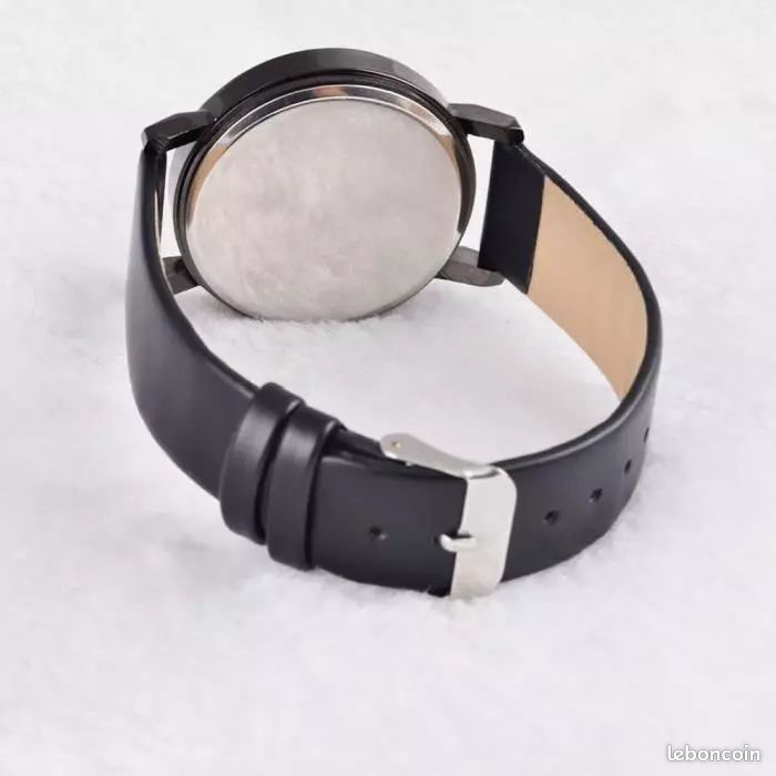 Montre Tendance Pour Homme Femme Cadran MINIMALISTE Women Watch Idées Cadeaux Sport Classique Militaire Parure Déstockage Livraison Rapide Gratuite (image 2)