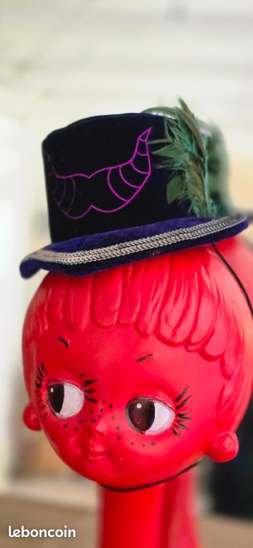 Vaguelly 10 Pièces Décoration De Maison De Poupée Chapeau Haut De Forme Petit Chapeau Haut De Forme Sombrero x De Bonhomme De Neige pour L'Artisanat Mini en Tricot