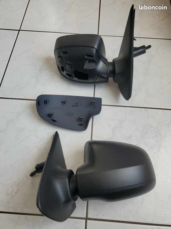 Rétroviseur Manuel Gauche Noir Pour Dacia Logan 2008-2012 - Marque Repiauto - Neuf