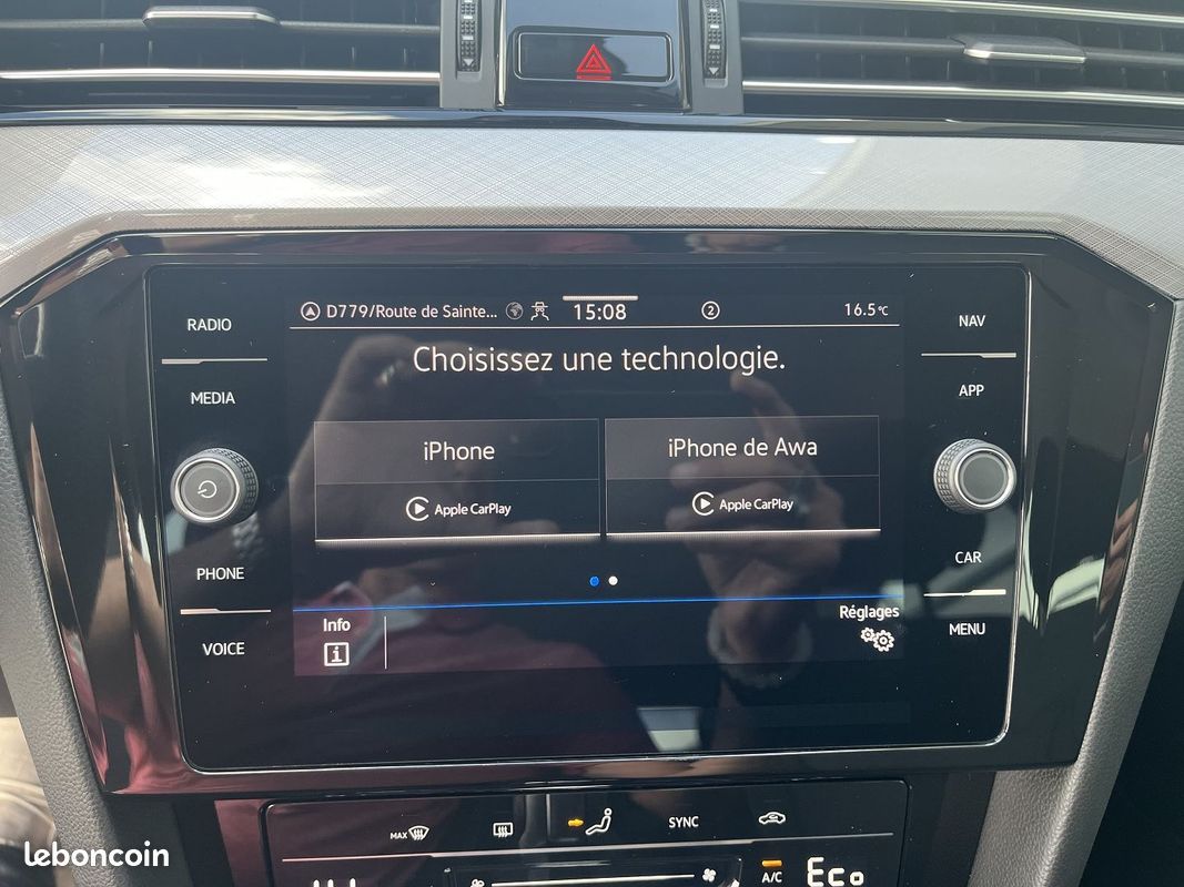 Volkswagen PASSAT SW TSI 218 CH HYBRIDE RECHARGEABLE GTE BUSINESS (image 11)
