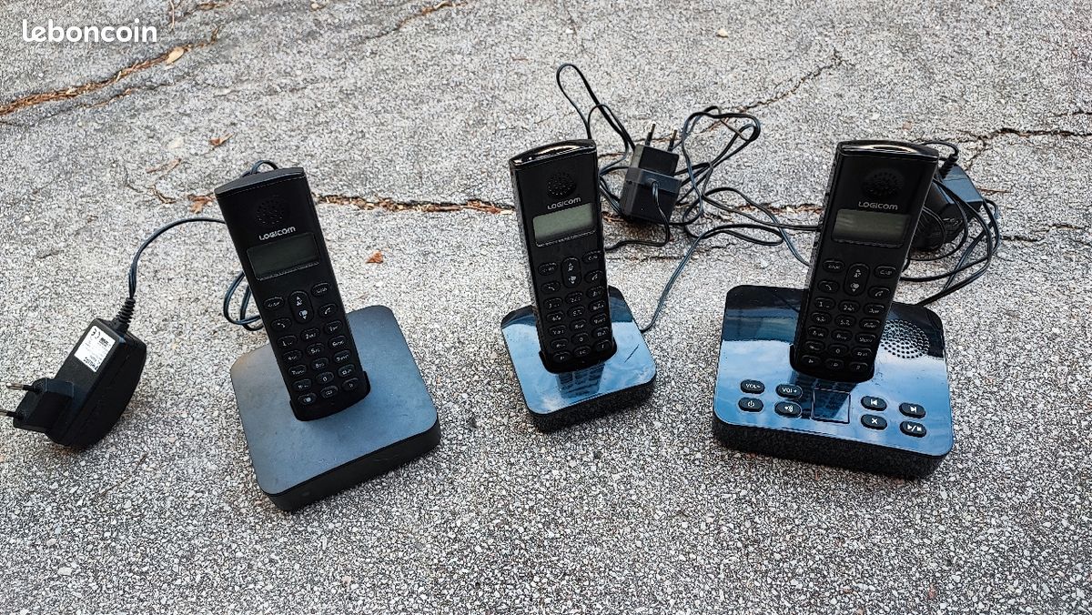 Telephone 3 bases (image 1)