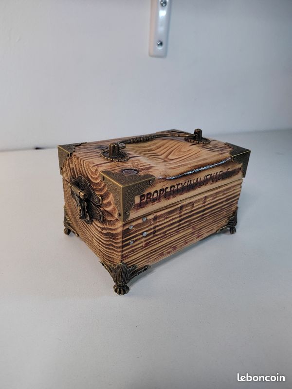 Boîte à Bijoux en bloc de palette (fait main) (image 1)