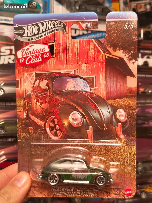 Hotwheels 1/64 🇨🇵 RLC Volkswagen Drag Beetle GULF de 2014 #1151/4000 - Jeux & Jouets