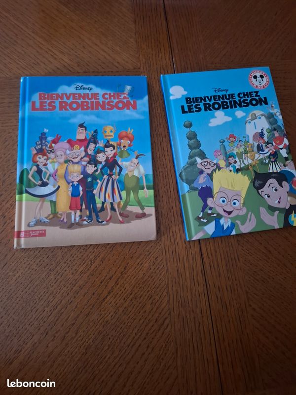 Livre enfant bienvenue chez les robinson (image 1)