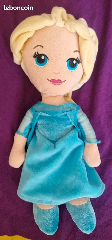 Peluche Elsa la reine des neiges Disney 30 cm (image 1)