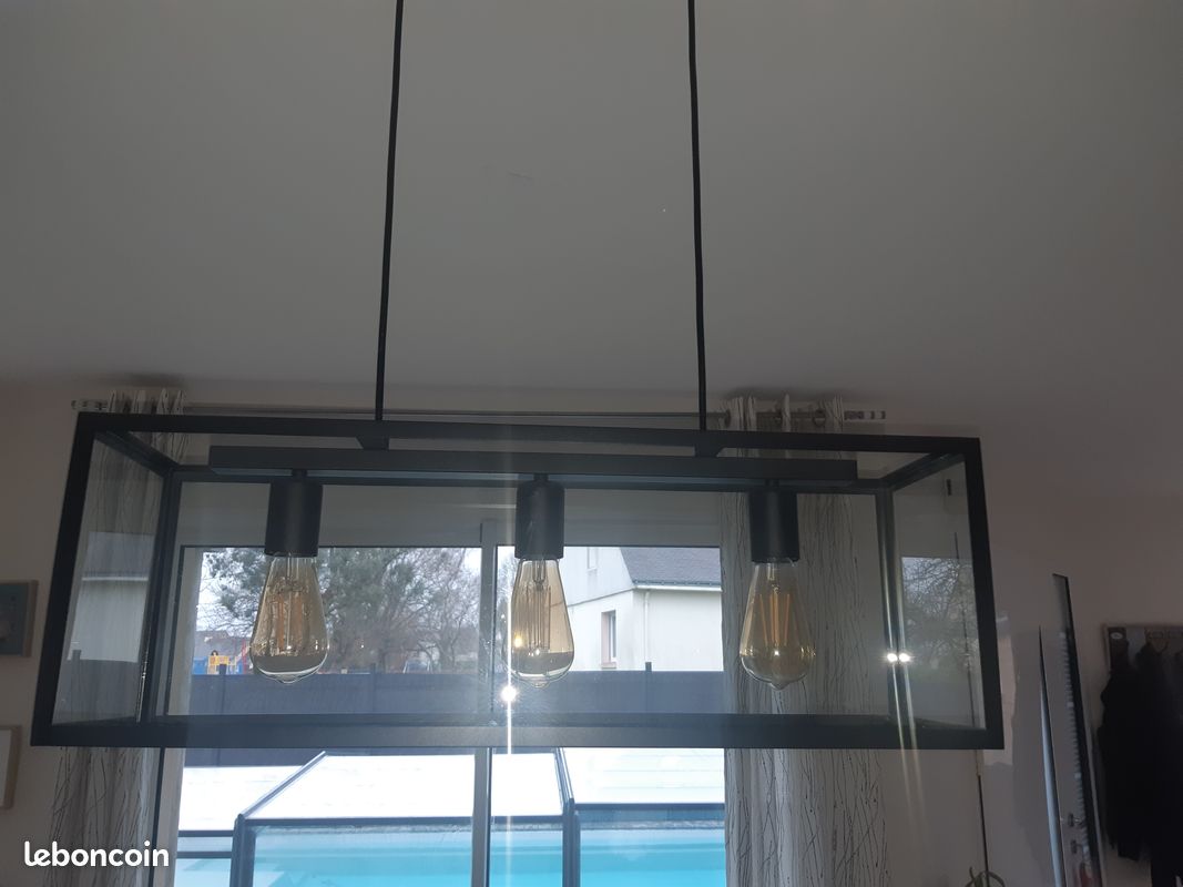 Luminaire luste en verre (image 2)