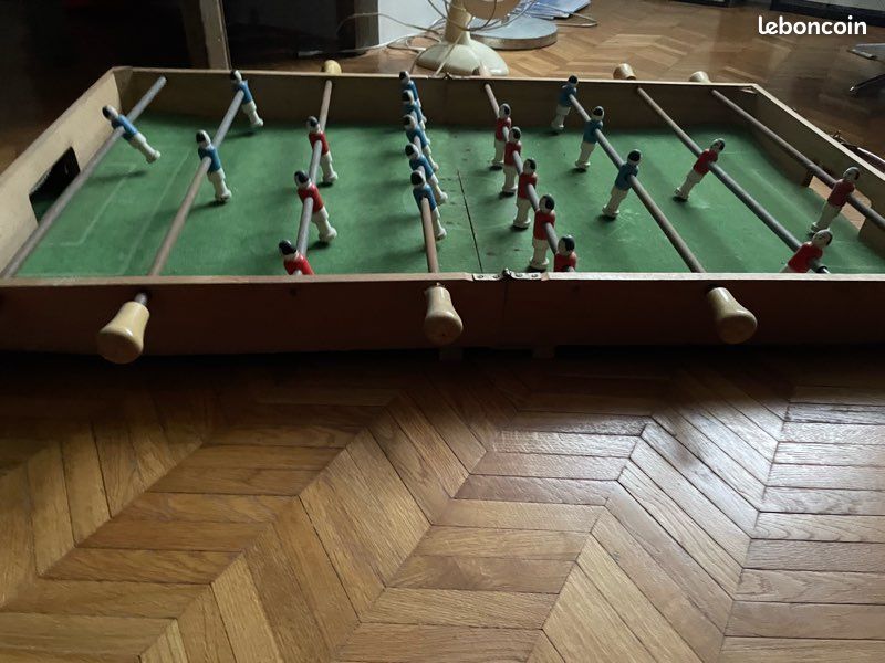 Baby foot vintage portable complet (image 1)