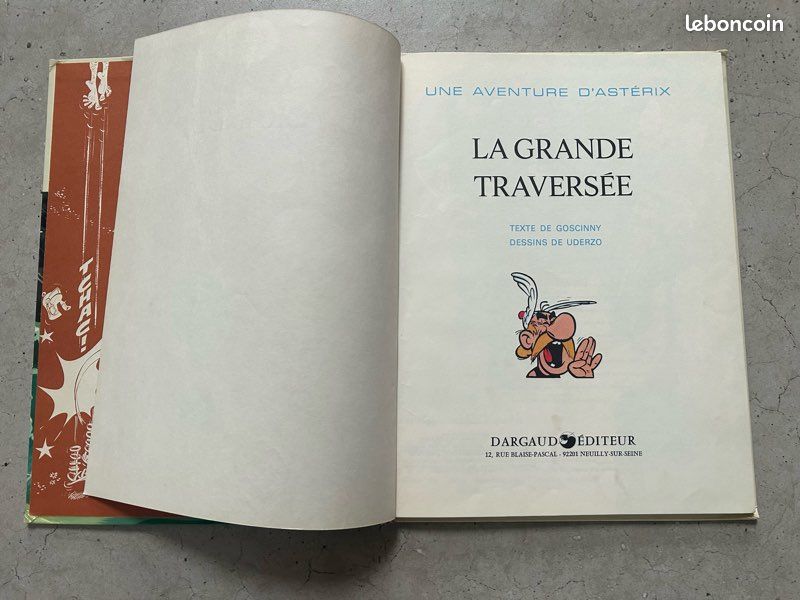 Bd (ÉO 1975) Astérix - La grande traversée (image 5)