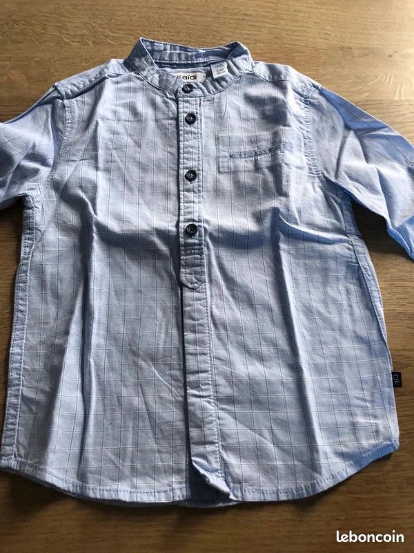 Chemise Okaidi neuve taille 3 ans (image 1)