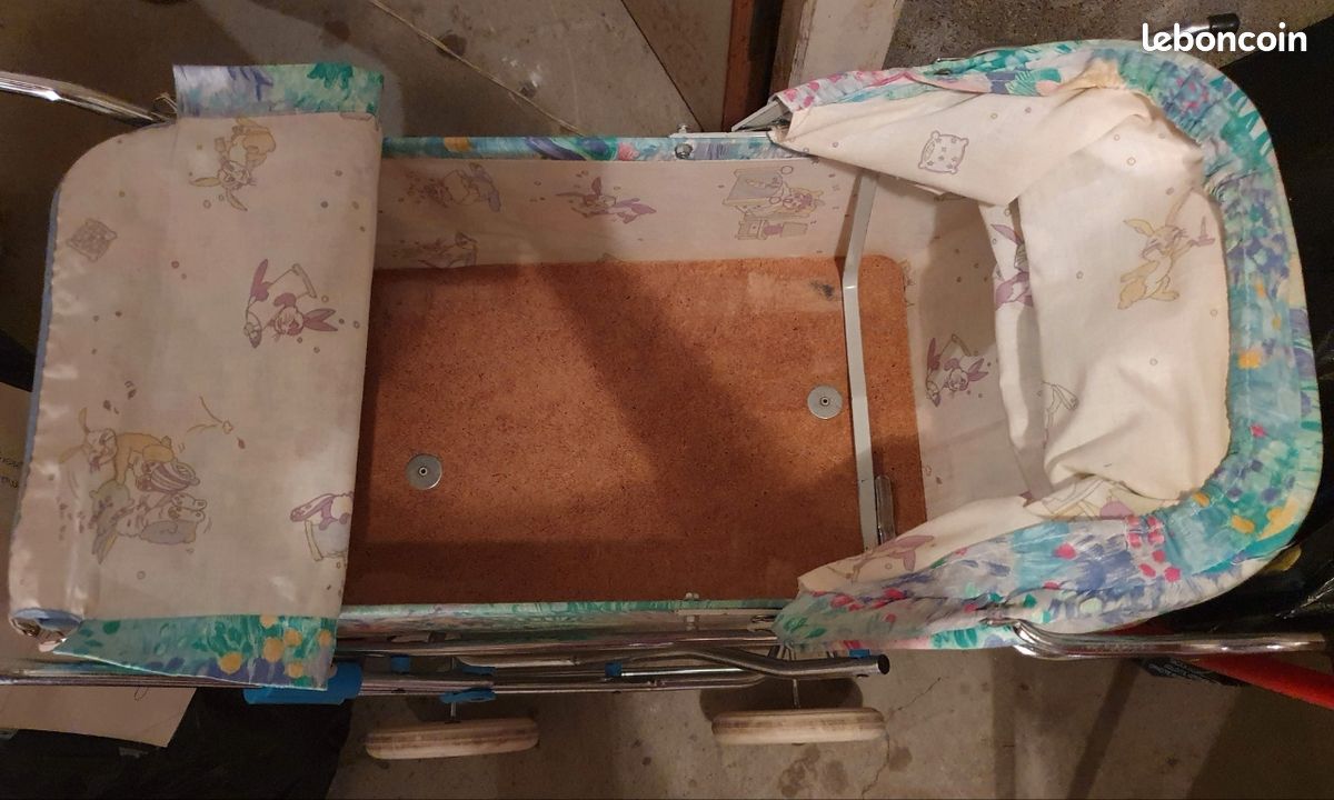 Landeau lapin pour poupée (image 3)