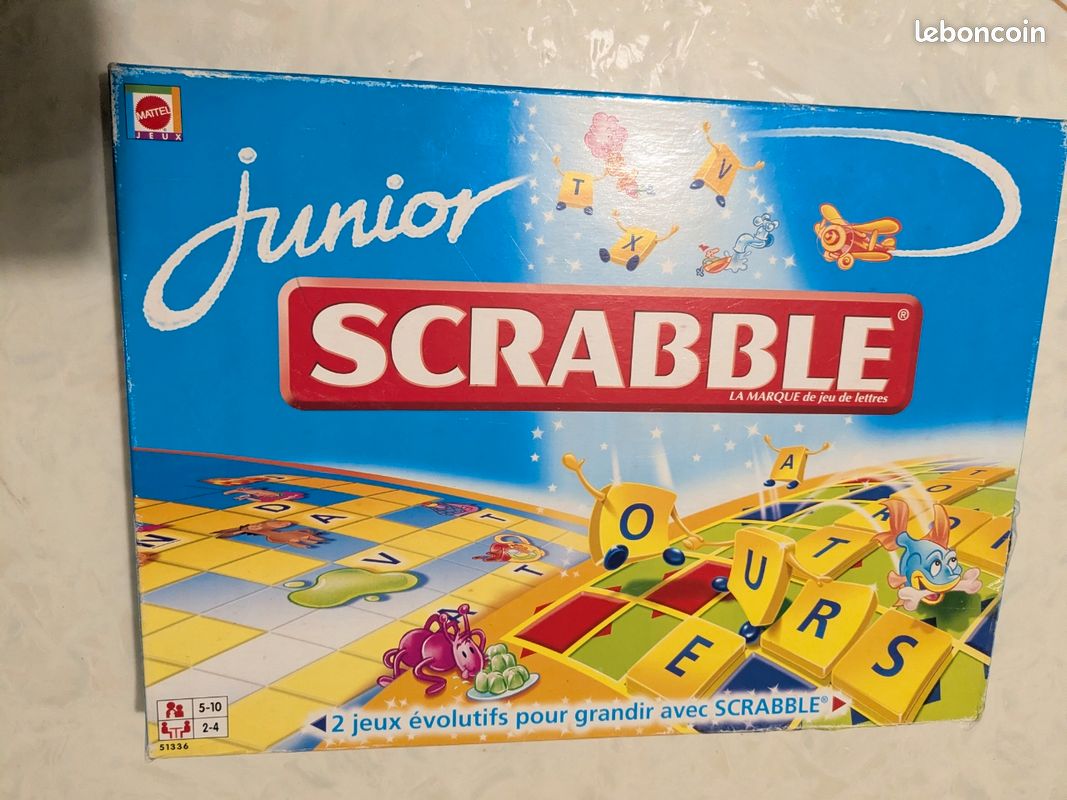Jeu de société Scrabble Junior, Mattel. De 5 à 10 ans (image 3)