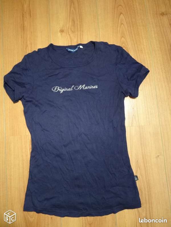 Tee shirt femme Original Marines taille L (image 1)
