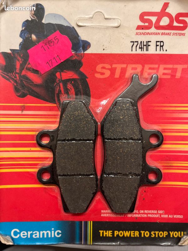Plaquettes freins avant sbs 774 Derbi Gas gas Malaguti MBK Peugeot (image 1)