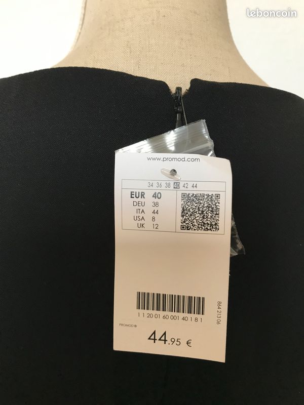 Robe noire neuve Promod (image 3)
