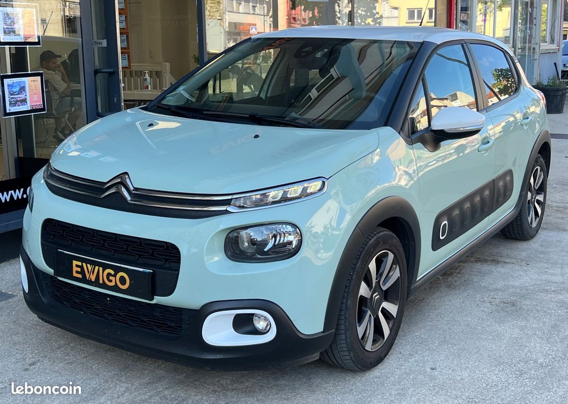 CITROEN C3 1.6 BLUEHDI 75ch FEEL - 2ÈME MAIN / ORIGINE FRANCE (image 6)