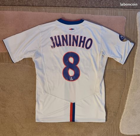 Vintage Olympique Lyonnais Home 2004-2005 JUNINHO