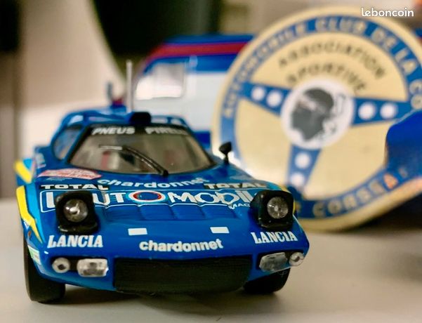 Miniature Spark 1/43 – Lancia Stratos HF, Vainqueur Tour De Corse 1981