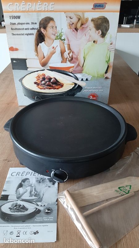 Crêpière électrique Quigg neuve (image 1)