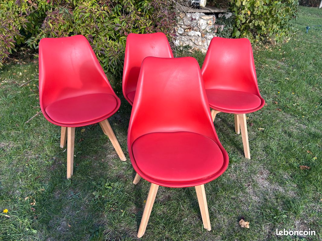 Lot de 4 chaises style Scandinave (image 5)