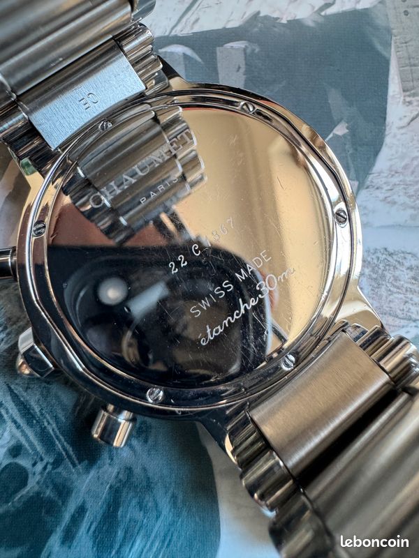 Chaumet Style Chronograph montre homme full set excellent état (image 6)