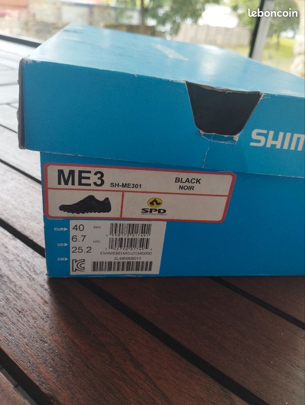 Chaussures auto Shimano 40 (image 7)