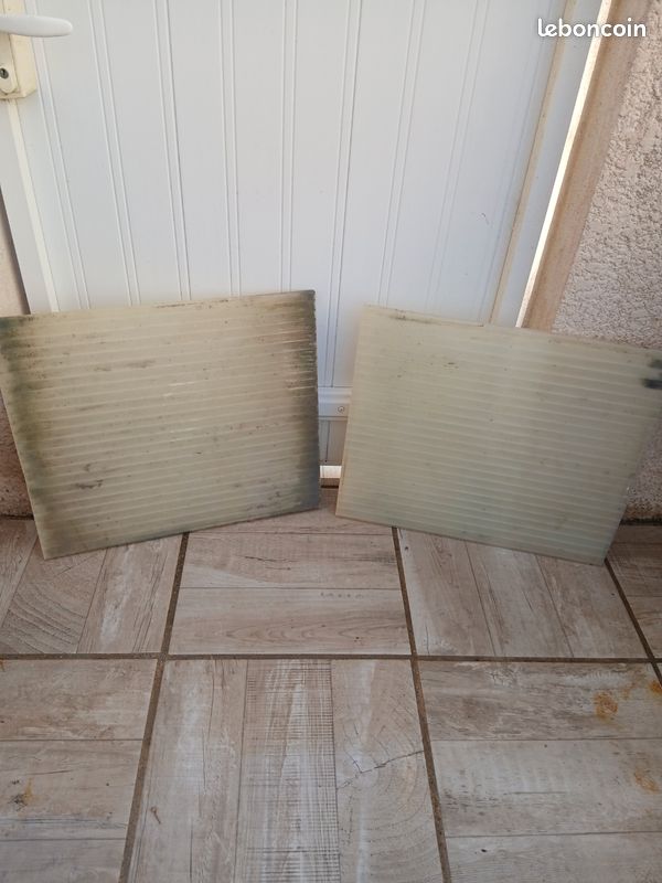 2 plaques transparentes 50 cm x 60 cm (image 2)