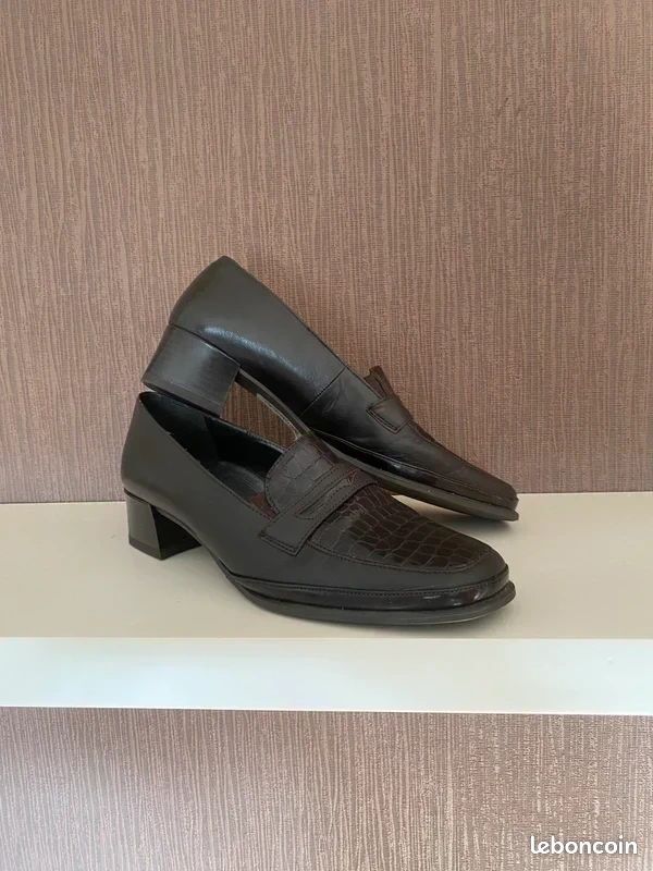 Chaussure mocassins salamander neuve taille 40 - chaussure salamander pointure 40 (image 1)