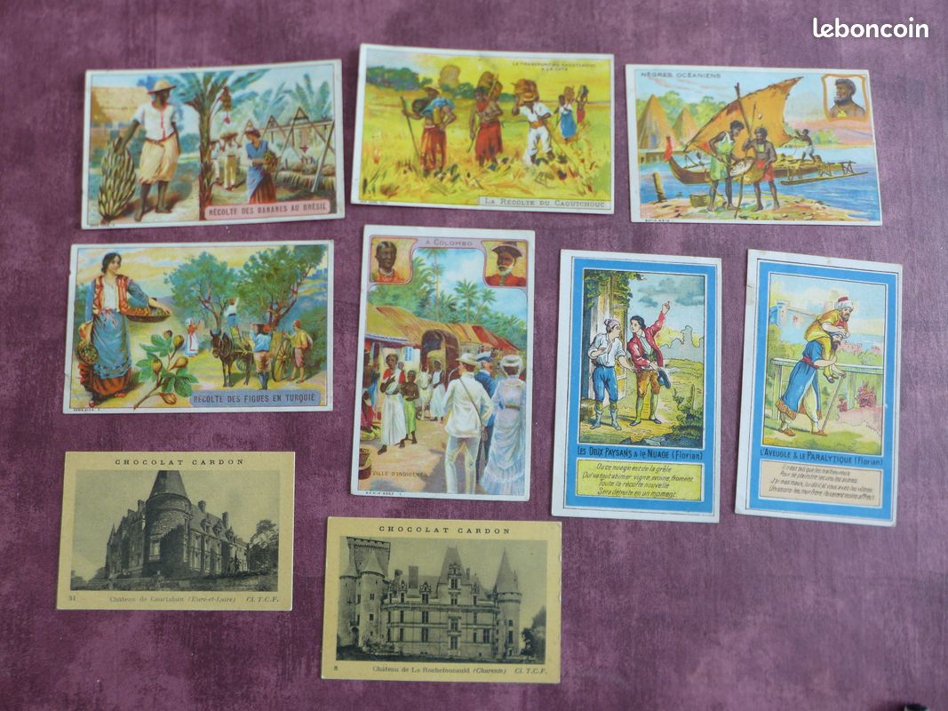 Chromos publicitaires vers 1900 (image 7)