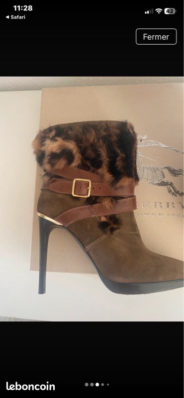 Boots burberry (image 3)