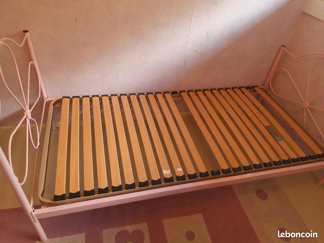 Le lit et sommier 90x200 cm (image 3)