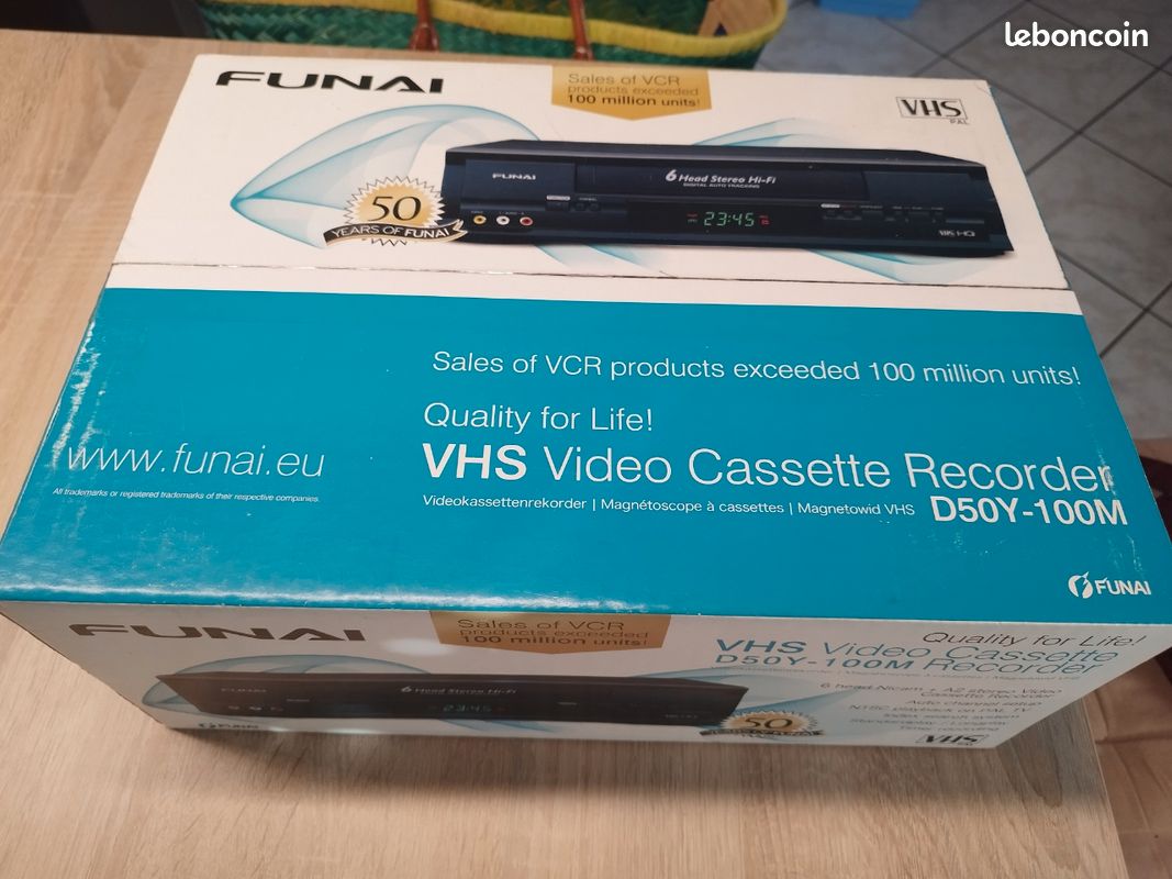Videorecorder VHS Funai 29C-854 magnétoscope | Acheter sur
