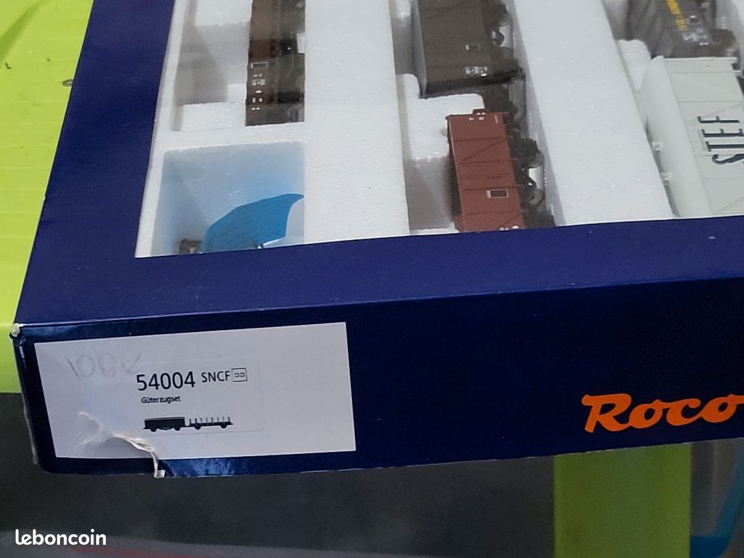 Coffret 4 Wagons SNCF ROCO 4031F échelle HO – Bon état Boîté