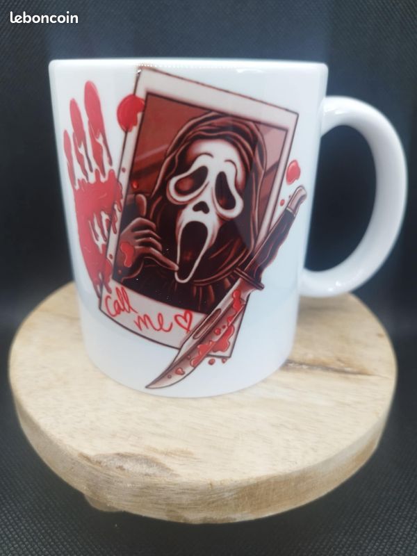 𩞠Mug Horror Night â Films dâhorreur | Tasse cĂ©ramique 325 ml đȘ (image 2)