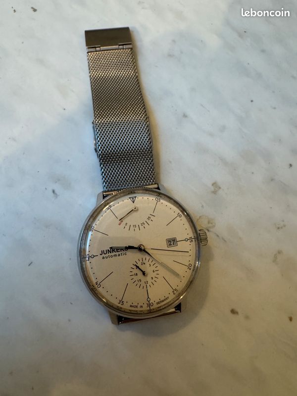 Strap Junker 6060 Bijoux Montre Junkers Automatique Junkers 6060-5
