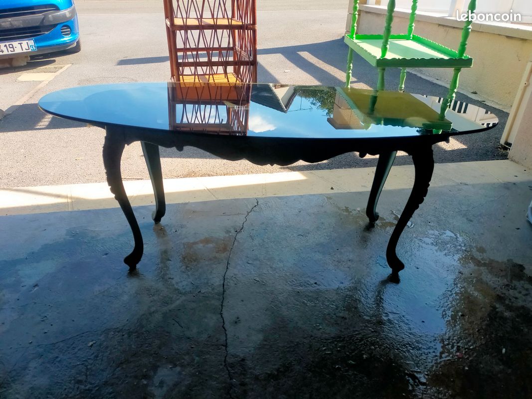Table basse en fer forgé (image 4)